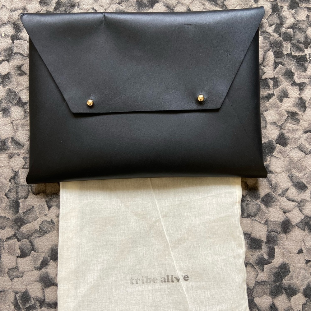 Black envelope purse, Tribe Alive